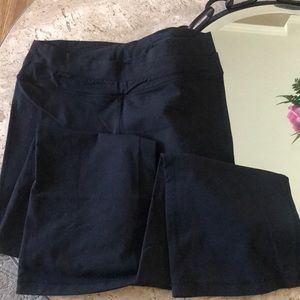 Lululemon black straight legged pants